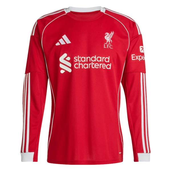 Liverpool Domácí Dres 2025/26 - Dlouhý Rukáv