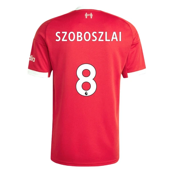 Liverpool Dominik Szoboszlai 8 Domácí Dres 2025/26 Liverpool Dominik Szoboszlai 8 Domácí Dres 2025/26