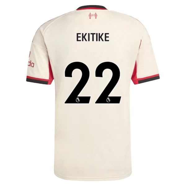 Liverpool Hugo Ekitiké 22 Venkovní Dres 2025/26 Liverpool Hugo Ekitiké 22 Venkovní Dres 2025/26