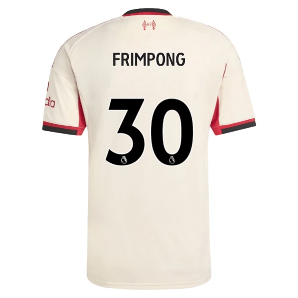 Liverpool Jeremie Frimpong 30 Dětský Venkovní Dres 2025/26