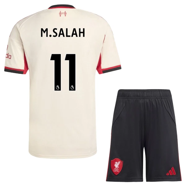 Liverpool Mohamed Salah 11 Dětský Venkovní Dres 2025/26 Liverpool Mohamed Salah 11 Dětský Venkovní Dres 2025/26