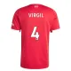 Liverpool Virgil van Dijk 4 Dětský Domácí Dres 2025/26