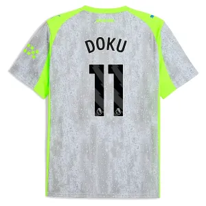 Manchester City Jérémy Doku 11 Třetí Dres 2025/26