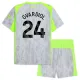 Manchester City Josko Gvardiol 24 Dětský Třetí Dres 2025/26 Manchester City Josko Gvardiol 24 Dětský Třetí Dres 2025/26