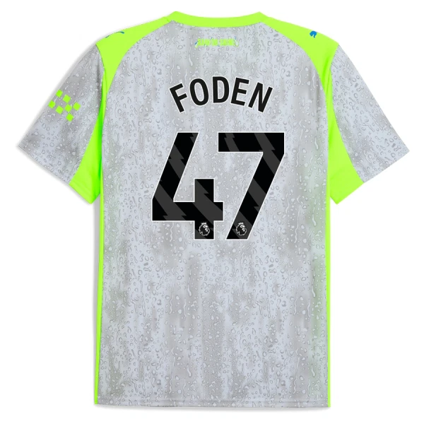 Manchester City Phil Foden 47 Třetí Dres 2025/26