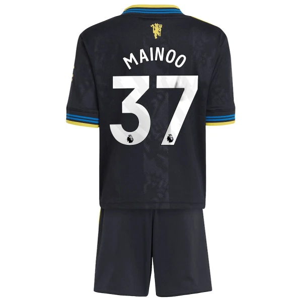 Manchester United Kobbie Mainoo 37 Dětský Třetí Dres 2025/26 Manchester United Kobbie Mainoo 37 Dětský Třetí Dres 2025/26