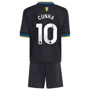 Manchester United Matheus Cunha 10 Dětský Třetí Dres 2025/26