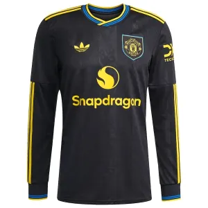 Manchester United Třetí Dres 2025/26 - Dlouhý Rukáv