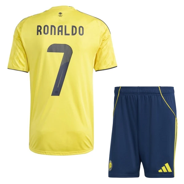 Al-Nassr FC Cristiano Ronaldo 7 Dětský Domácí Dres 2025/26 Al-Nassr FC Cristiano Ronaldo 7 Dětský Domácí Dres 2025/26