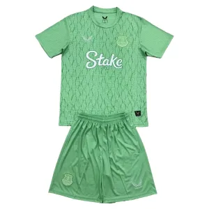 Everton Dětský Brankářské Dres 2025/26 Zelená
