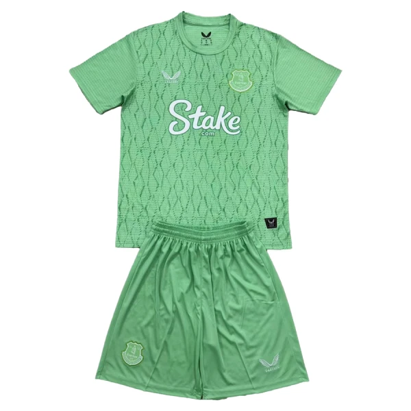 Everton Dětský Brankářské Dres 2025/26 Zelená Everton Dětský Brankářské Dres 2025/26 Zelená