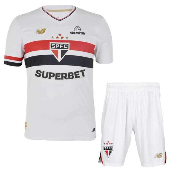São Paulo Dětský Domácí Dres 2025/26 São Paulo Dětský Domácí Dres 2025/26