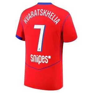 PSG Khvicha Kvaratskhelia 7 Třetí Dres 2025/26