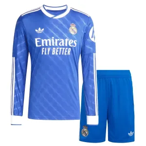Real Madrid Dětský Třetí Dres 2025/26 - Dlouhý Rukáv