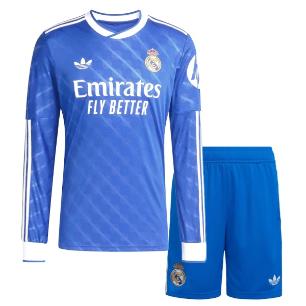 Real Madrid Dětský Třetí Dres 2025/26 - Dlouhý Rukáv Real Madrid Dětský Třetí Dres 2025/26 - Dlouhý Rukáv