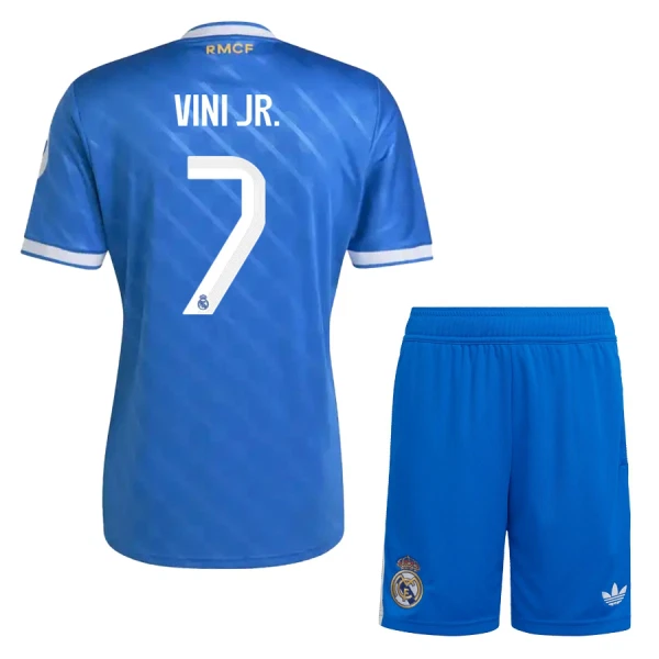 Real Madrid Vinicius Junior 7 Dětský Třetí Dres 2025/26 Real Madrid Vinicius Junior 7 Dětský Třetí Dres 2025/26