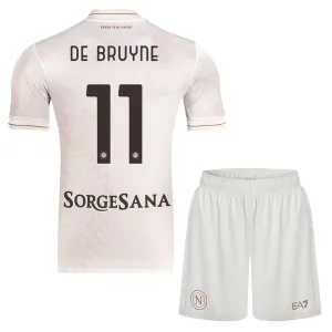 SSC Napoli Kevin De Bruyne 11 Dětský Venkovní Dres 2025/26