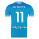 SSC Napoli Kevin De Bruyne 11 Domácí Dres 2025/26 SSC Napoli Kevin De Bruyne 11 Domácí Dres 2025/26