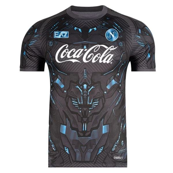 SSC Napoli Pre-Match Dres 2025/26 Černá SSC Napoli Pre-Match Dres 2025/26 Černá