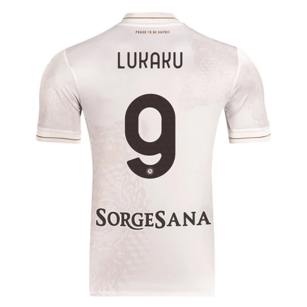 SSC Napoli Romelu Lukaku 9 Venkovní Dres 2025/26 SSC Napoli Romelu Lukaku 9 Venkovní Dres 2025/26