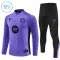 FC Barcelona Dětský Tréninková Souprava s Mikinou na 1/4 Zip 2025/26 Fialová