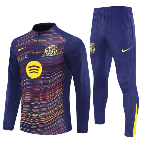 FC Barcelona Tréninková Souprava s Mikinou na 1/4 Zip 2025/26 Tmavě modrá FC Barcelona Tréninková Souprava s Mikinou na 1/4 Zip 2025/26 Tmavě modrá