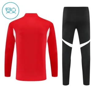 Liverpool Dětský Tréninková Souprava s Mikinou na 1/4 Zip 2025/26 Červená