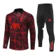 Liverpool Tréninková Souprava s Mikinou na 1/4 Zip 2025/26 Černá Liverpool Tréninková Souprava s Mikinou na 1/4 Zip 2025/26 Černá