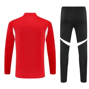 Liverpool Tréninková Souprava s Mikinou na 1/4 Zip 2025/26 Červená