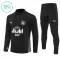 Manchester City Dětský Tréninková Souprava s Mikinou na 1/4 Zip 2025/26 Černá