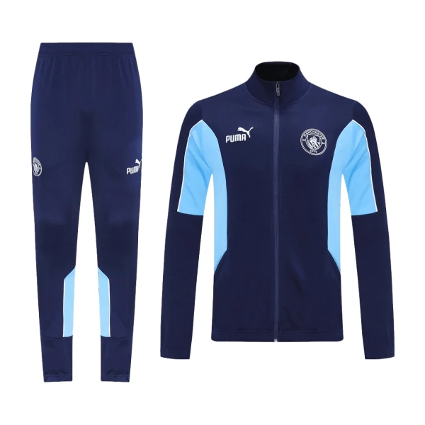 Manchester City Tréninková Bunda Souprava 2025/26 Tmavě modrá Manchester City Tréninková Bunda Souprava 2025/26 Tmavě modrá