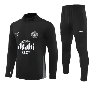 Manchester City Tréninková Souprava s Mikinou na 1/4 Zip 2025/26 Černá