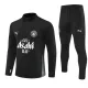Manchester City Tréninková Souprava s Mikinou na 1/4 Zip 2025/26 Černá Manchester City Tréninková Souprava s Mikinou na 1/4 Zip 2025/26 Černá