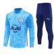 Manchester City Tréninková Souprava s Mikinou na 1/4 Zip 2025/26 Modrá Manchester City Tréninková Souprava s Mikinou na 1/4 Zip 2025/26 Modrá