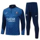 PSG Tréninková Souprava s Mikinou na 1/4 Zip 2025/26 Modrá PSG Tréninková Souprava s Mikinou na 1/4 Zip 2025/26 Modrá