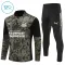 PSV Eindhoven Dětský Tréninková Souprava s Mikinou na 1/4 Zip 2025/26 Černá