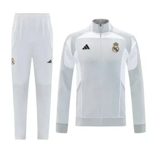 Real Madrid Tréninková Bunda Souprava 2025/26 Šedá