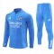 Real Madrid Tréninková Souprava s Mikinou na 1/4 Zip 2025/26 Modrá