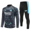 SSC Napoli Tréninková Souprava s Mikinou na 1/4 Zip 2025/26 Černá