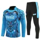 SSC Napoli Tréninková Souprava s Mikinou na 1/4 Zip 2025/26 Modrá SSC Napoli Tréninková Souprava s Mikinou na 1/4 Zip 2025/26 Modrá