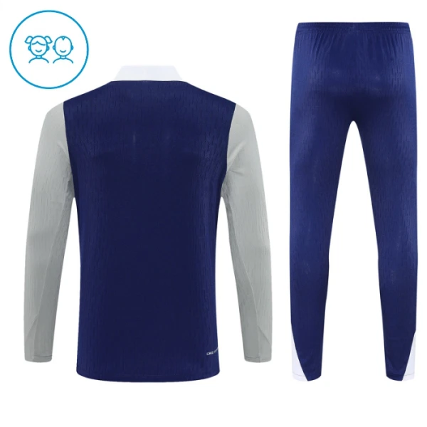 Tottenham Hotspur Dětský Tréninková Souprava s Mikinou na 1/4 Zip 2025/26 Tmavě modrá
