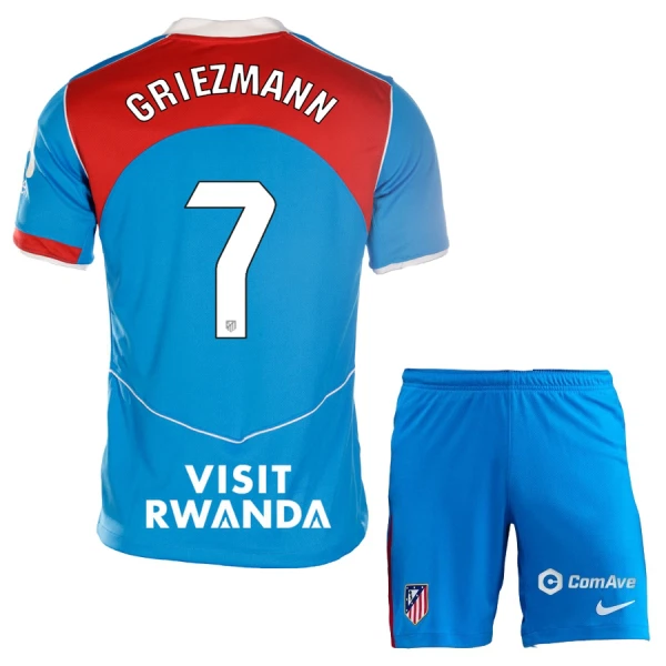 Atlético Madrid Antoine Griezmann 7 Dětský Třetí Dres 2025/26