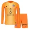 Atlético Madrid Dětský Brankářské Dres 2025/26 Oranžová - Dlouhý Rukáv