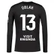 Atlético Madrid Jan Oblak 13 Brankářské Dres 2025/26 Černá - Dlouhý Rukáv Atlético Madrid Jan Oblak 13 Brankářské Dres 2025/26 Černá - Dlouhý Rukáv