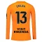 Atlético Madrid Jan Oblak 13 Brankářské Dres 2025/26 Oranžová - Dlouhý Rukáv