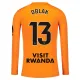 Atlético Madrid Jan Oblak 13 Brankářské Dres 2025/26 Oranžová - Dlouhý Rukáv