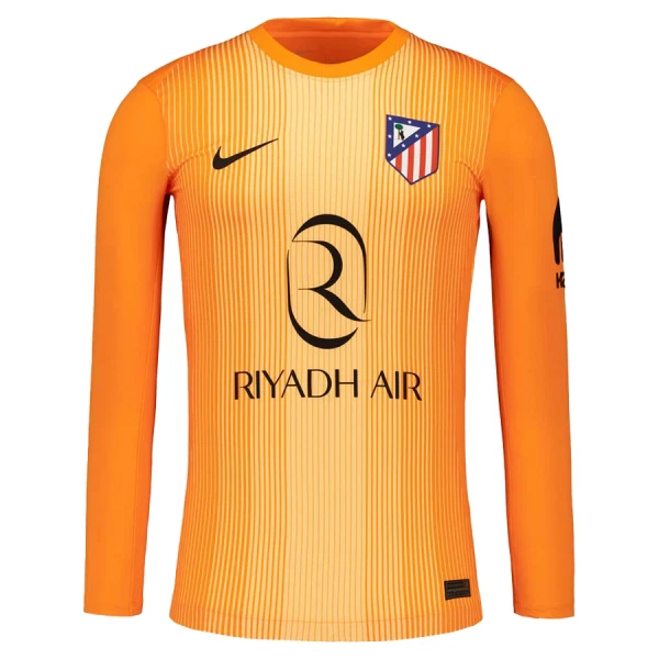 Atlético Madrid Jan Oblak 13 Brankářské Dres 2025/26 Oranžová - Dlouhý Rukáv
