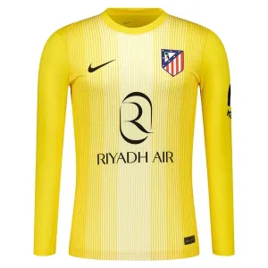 Atlético Madrid Jan Oblak 13 Brankářské Dres 2025/26 Žlutá - Dlouhý Rukáv