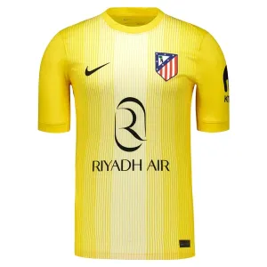 Atlético Madrid Jan Oblak 13 Dětský Brankářské Dres 2025/26 Žlutá
