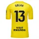 Atlético Madrid Jan Oblak 13 Dětský Brankářské Dres 2025/26 Žlutá